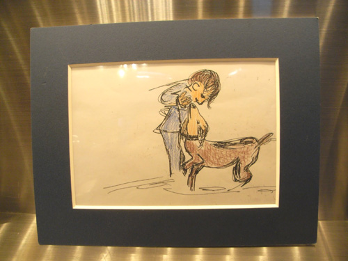 岩重慶一さんの絵本作品展「犬の飛夢君の物語」開催（2012年2月18日〜4月）